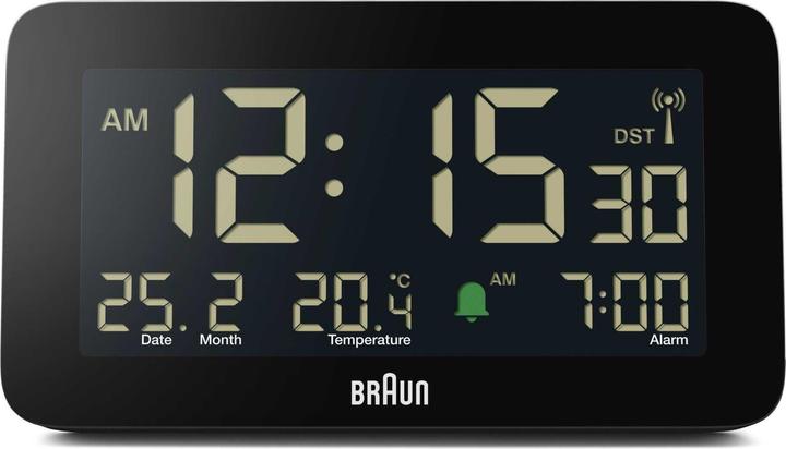 Actual product image Braun Radio-controlled alarm clock
