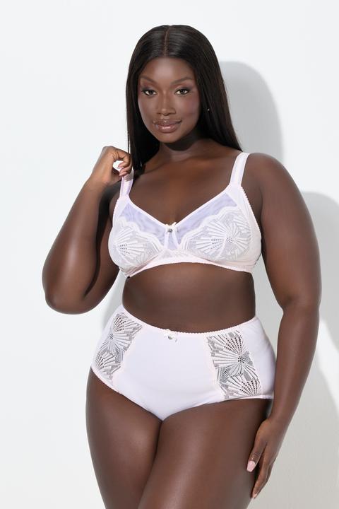 Actual product image Ulla Popken Sheer Mesh Bralette (85 E)