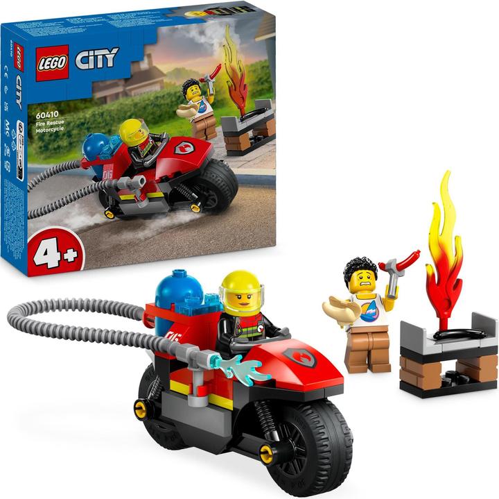 Produktbild LEGO Feuerwehrmotorrad (60410, LEGO City)