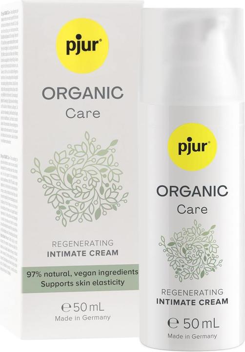 Pjur ORGANIC - Care - Regenerating Intimate Cream - 50 ml (Crema intima, 50 ml)