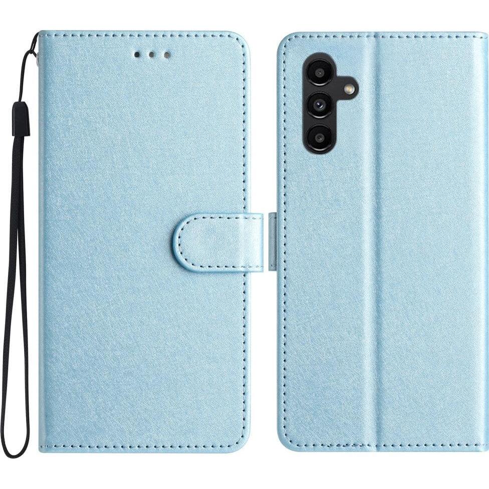 Cover-Discount Galaxy A56 5G - Silk Texture Etui Hülle (Samsung Galaxy A56), Smartphone Hülle, Blau