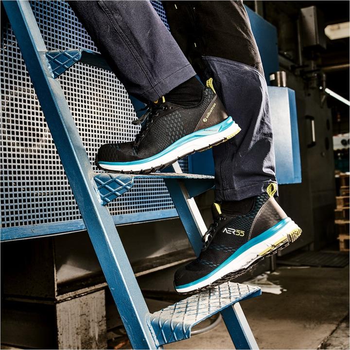 Produktbild Albatros AER55 Impulse black blue low Sicherheitshalbschuh S1P (S1P, 41)