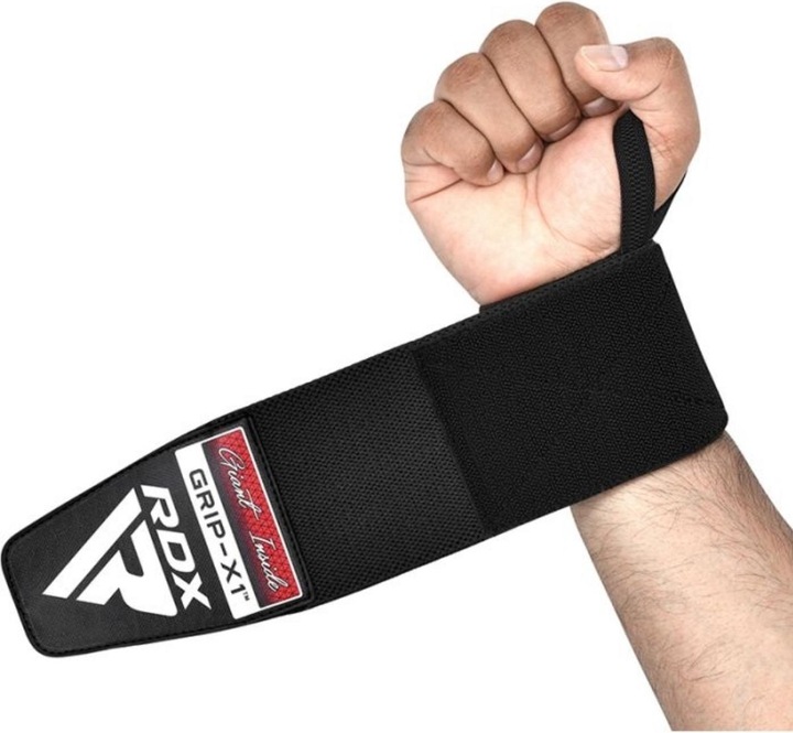 Produktbild Rdx W3 Gewichtheber Handgelenkbandage Mit Daumenschlaufen (One Size)