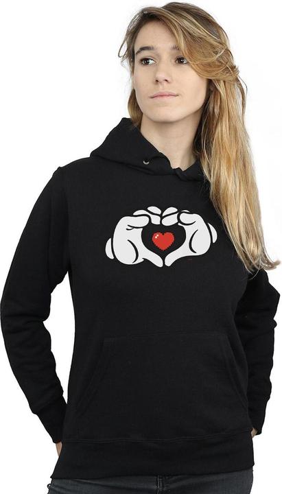 Produktbild Disney Mickey Mouse Heart Hands Kapuzenpullover (S)