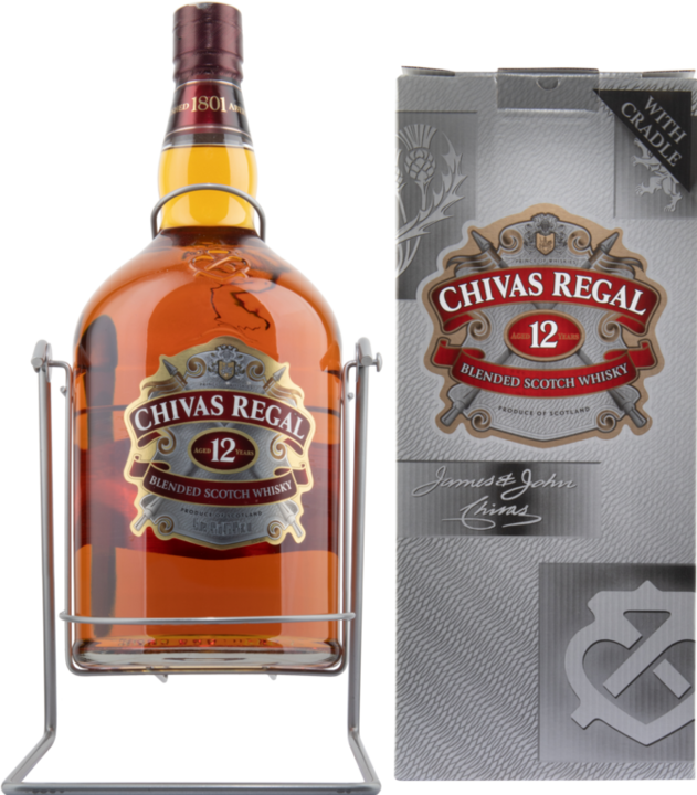 Actual product image Chivas Regal 12 Years (Blended Whisky, Scotch whisky, 1 x 450 cl)
