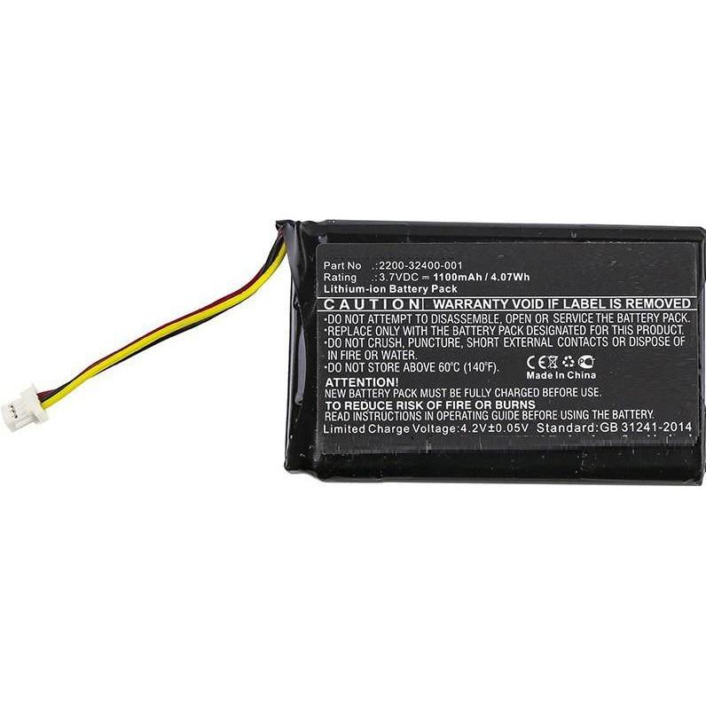 Thumbnail - CoreParts Battery for Polycom Speaker (1 Zellen, 1100 mAh), Notebook Akku, Schwarz