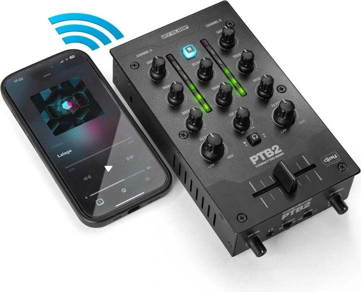 Image du produit reloop PTB2 Portable 2+1 DJ Mixer