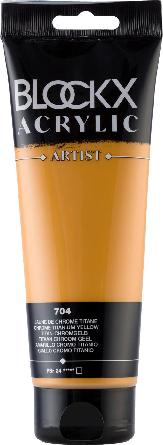 Actual product image Clairefontaine ACRYLIC Chrome Yello w Titanium 250ML (250 ml)