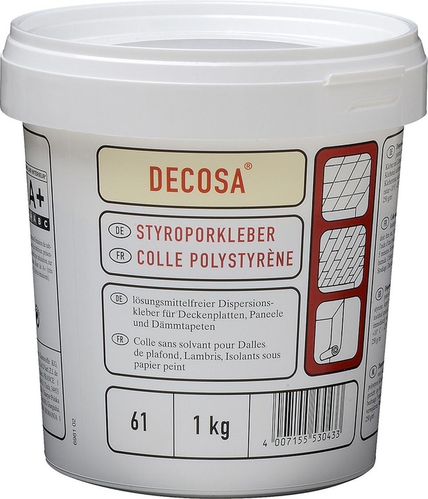 Actual product image Decosa Styrofoam adhesive