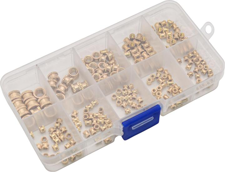 Produktbild Purecrea Gewindeeinsätze Messing Insert Set 220 Stück