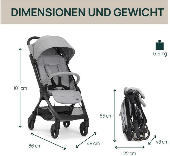 Produktbild Chicco We 2 Stroller (0 - 4 Jahre)