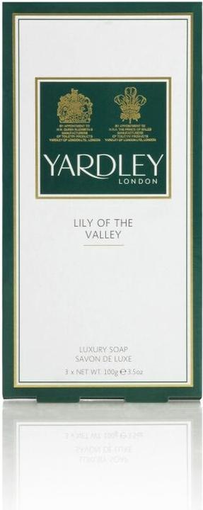 Immagine prodotto Yardley Mughetto di London 3 x 104 ml Sapone 104 ml (Sapone liquido, 104 ml)