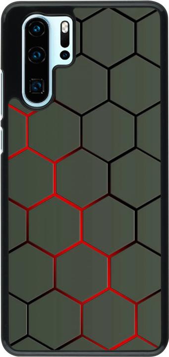 Produktbild PhoneLook Hülle Geometric Line red (Huawei P30 Pro)