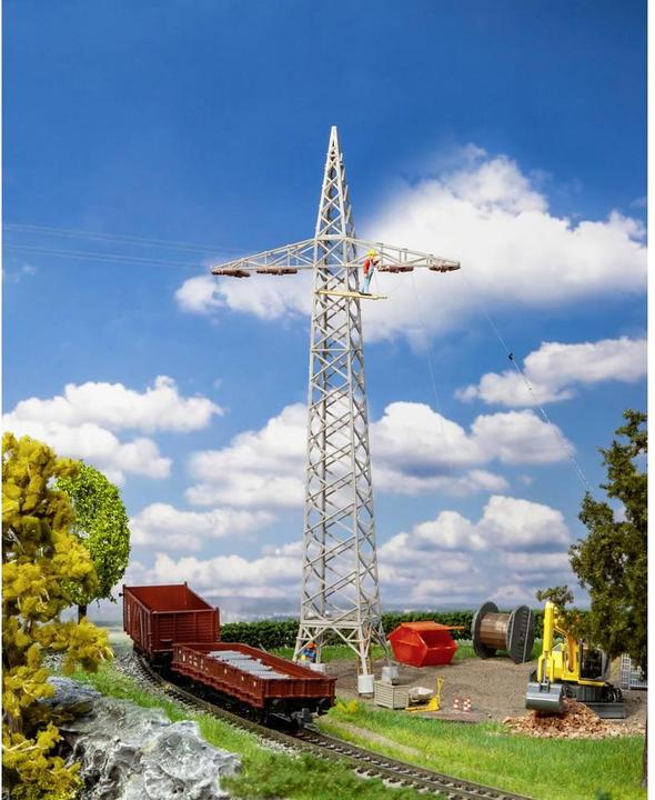 Actual product image Faller 2 traction current masts