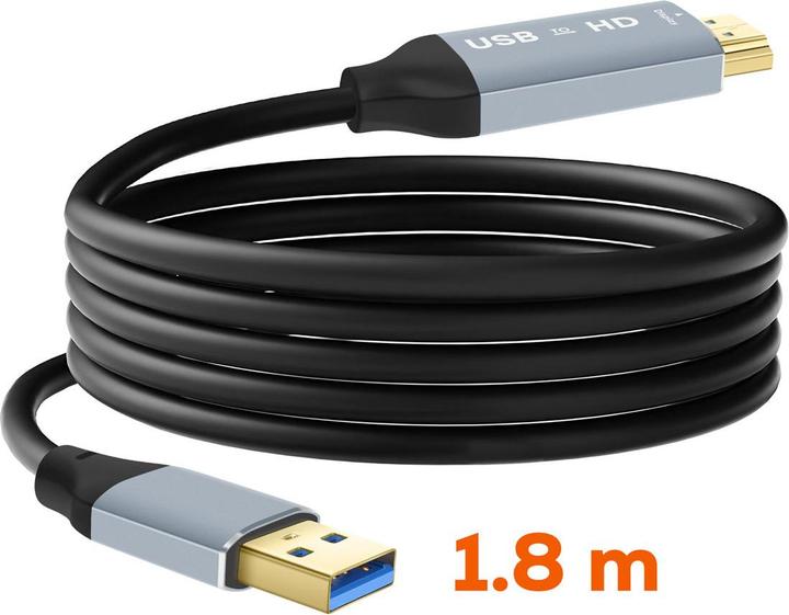 Produktbild LinQ HDMI 1080p (1.80 m, HDMI)