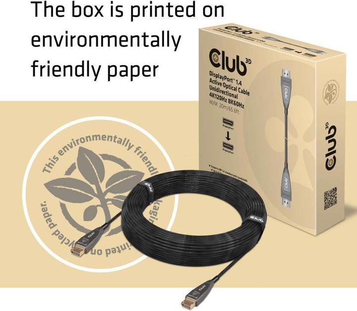 Produktbild Club 3D DisplayPort – DisplayPort (20 m, DisplayPort)