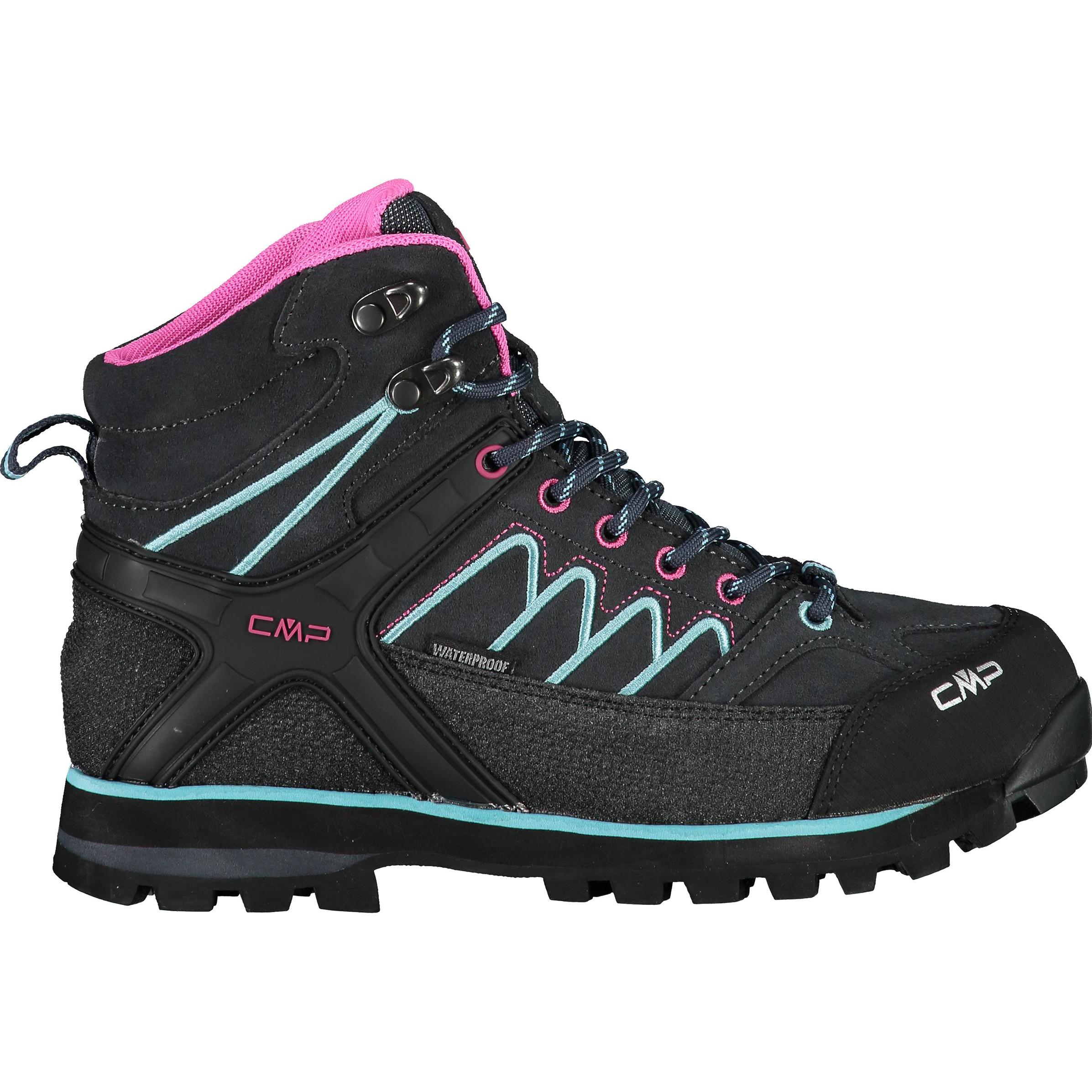 CMP Campagnolo, Damen, Wanderschuhe, Women's Moon Mid Trekking Shoe Waterproof (41), Grau
