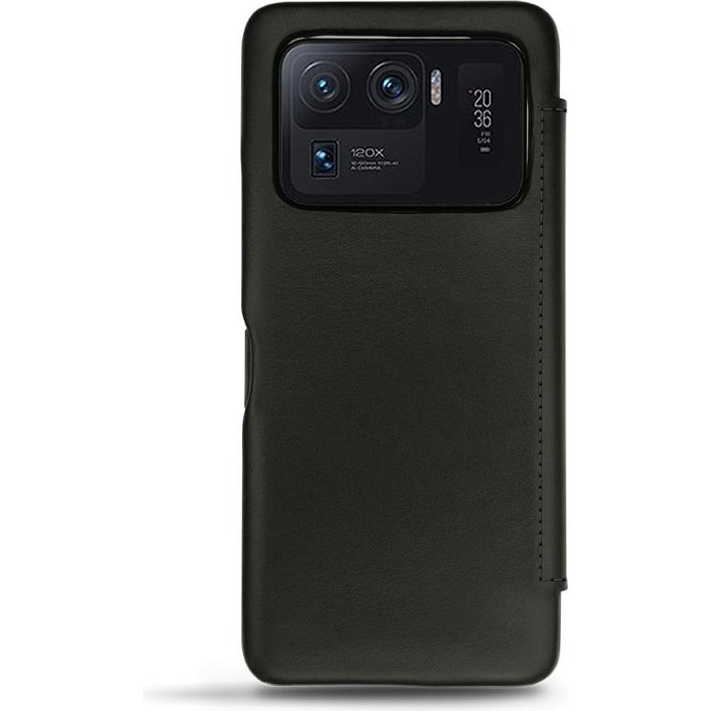 Thumbnail - Noreve Lederschutzhülle horizontal (Xiaomi Mi 11 Ultra), Smartphone Hülle, Schwarz