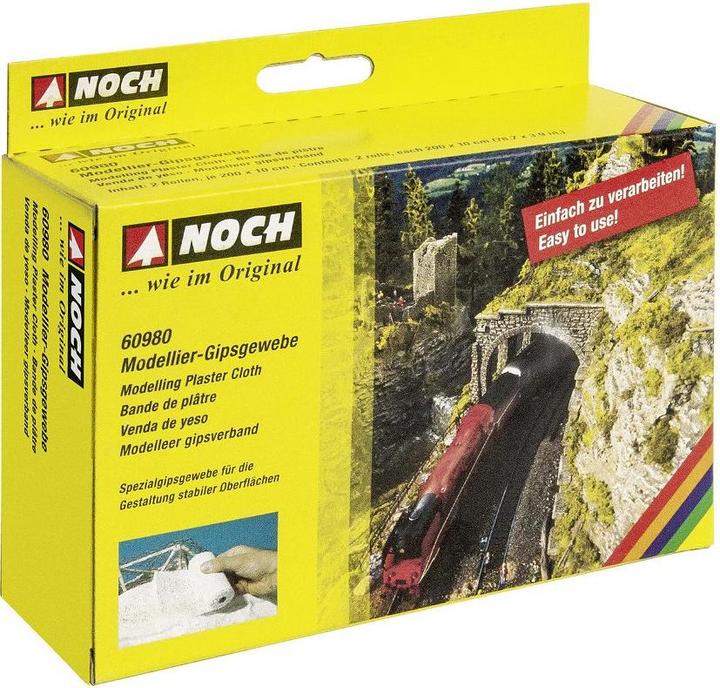 Produktbild Noch Gipsgewebe 60980 Gips 2 St.