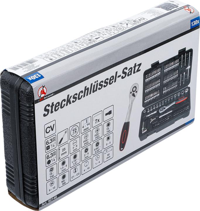 Produktbild BGS Steckschlüssel-Satz (6 mm, 12 mm, 14 mm, 5.5 mm, 10  mm, 7 mm, 11 mm, 3 mm, 5 mm, 8 mm, 9 mm, 4.5 mm, 13 mm, 4 mm)