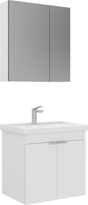 Produktbild Homitis Desna 60 Bathroom Cabinet With Sink & Mirror Set (2 Pieces)
