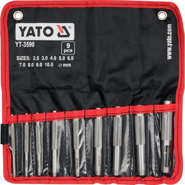 Yato, Meissel, professional Punching 35909pcs Estab Lecidos
