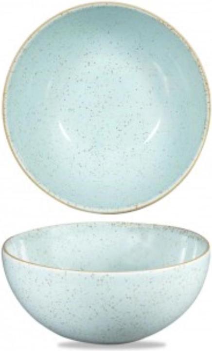 Actual product image Churchill Stonecast Duck Egg Light Blue Bowl 18.3cm 107.5cl (18.30 cm, 1.08 l, 1 x)