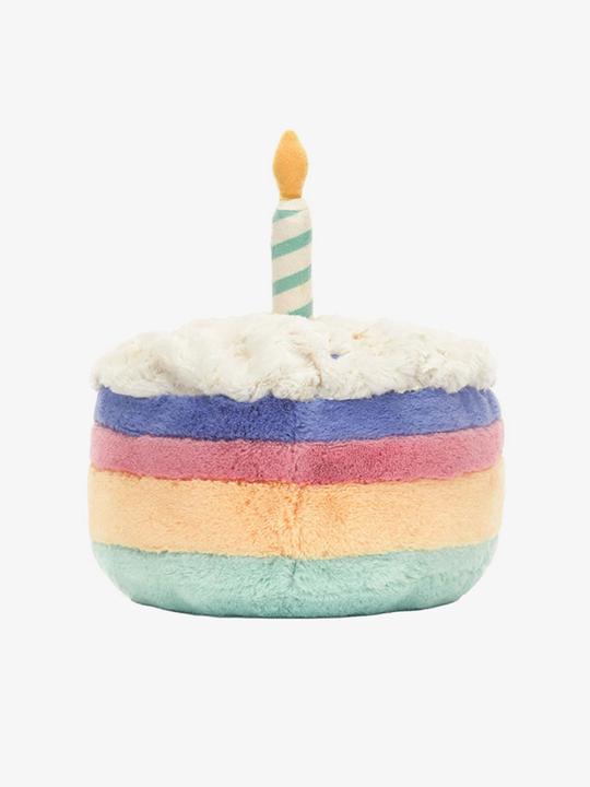 Image du produit Jellycat Figurine en tissu "Amuseables Rainbow Birthday Cake"