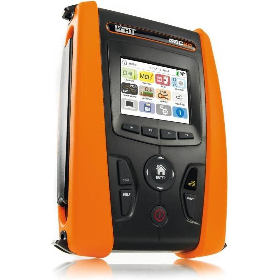HT Instruments, Multimeter, Installationsmessgerät graphisch RCD/FI Grenzwertanzeige Niederohmmessung