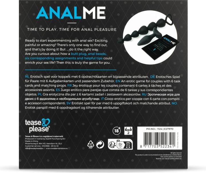 Produktbild tease & please Analme