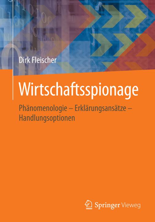 Produktbild Wirtschaftsspionage (Deutsch, Dirk Fleischer, 2016)