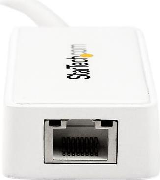 Actual product image StarTech GIGABIT USB 3.0 NIC - WHITE (USB, USB 3.0, RJ45 (1x), RJ45 Gigabit Ethernet (1x))