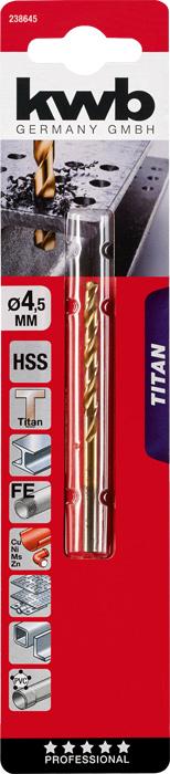 Actual product image kwb TITANHSS twist drill (4.5 mm)
