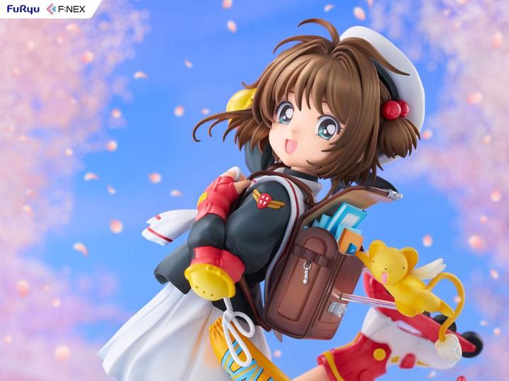 Actual product image Furyu NacCardcaptor Sakura honeko FNEX statuette 1/7 25th Anniversary Sakura Kinomoto 17 cm