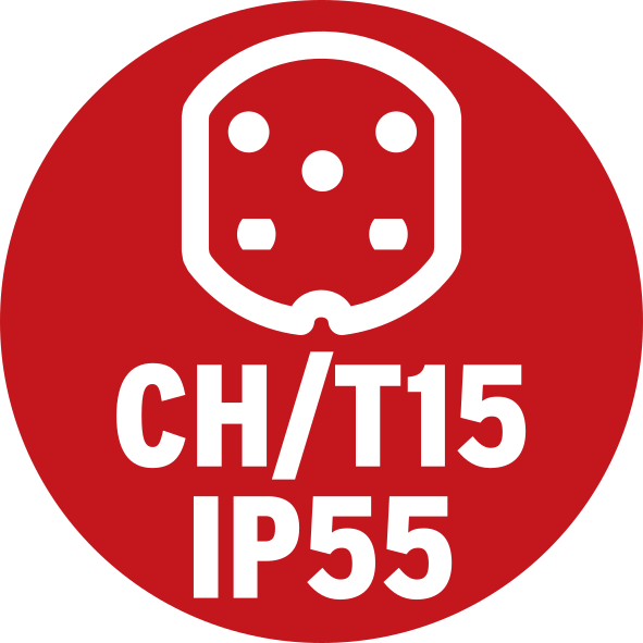Actual product image Brennenstuhl Protective contact plug T15 230/400V/10A, IP55 *CH* (Type 15)