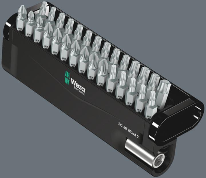 Actual product image Wera Bit-Check 30 Wood 2 (Cross Phillips PH)