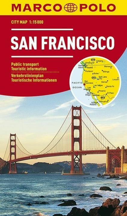 Produktbild MARCO POLO Cityplan San Francisco 1:15 000