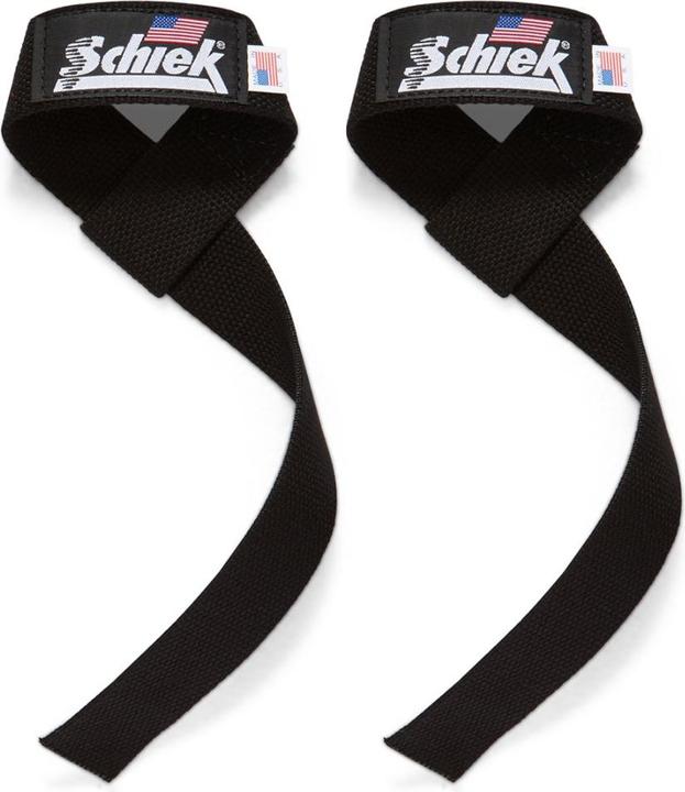 Actual product image Schiek Basic Lifting Straps 1000-BLS 1 BLACK (One size)