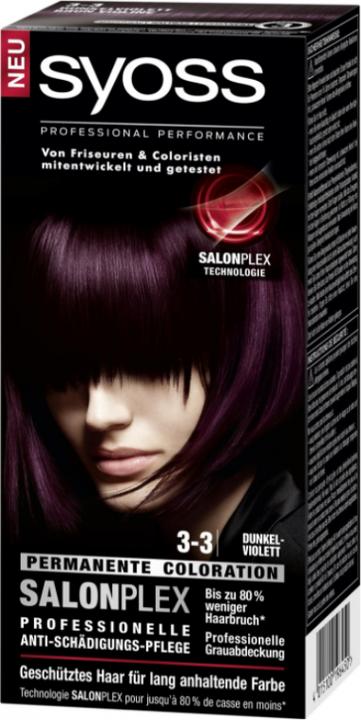 Produktbild Syoss Coloration 3 3 Dunkelviolett (Violett)
