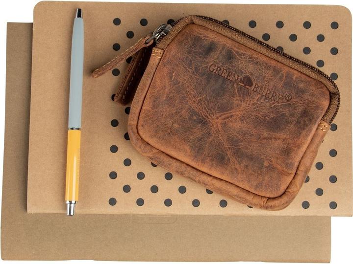 Image du produit Greenburry Sac banane vintage en cuir 11 cm