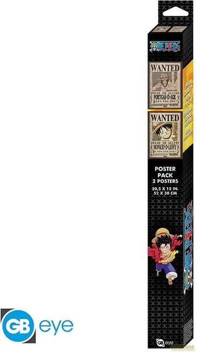 Produktbild ABYstyle One Piece - Wanted Luffy & Ace