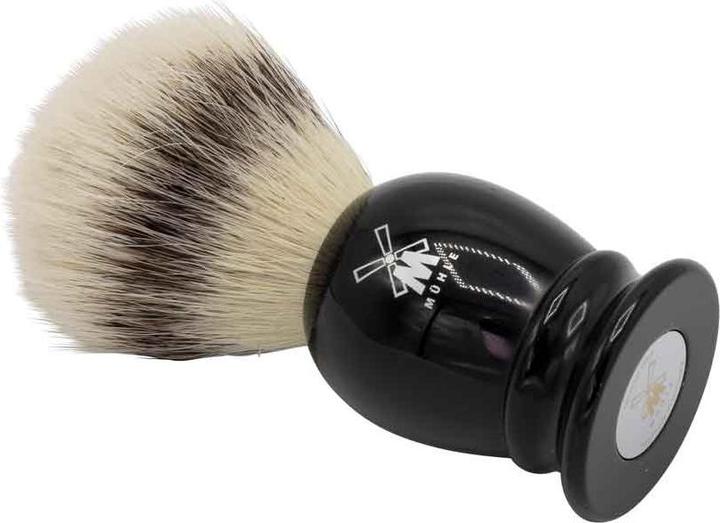 Immagine prodotto Mühle Pennello da barba classico - pennello da barba con fibra Silvertip - piccolo/piccolo - manico in (Pennello da barba)