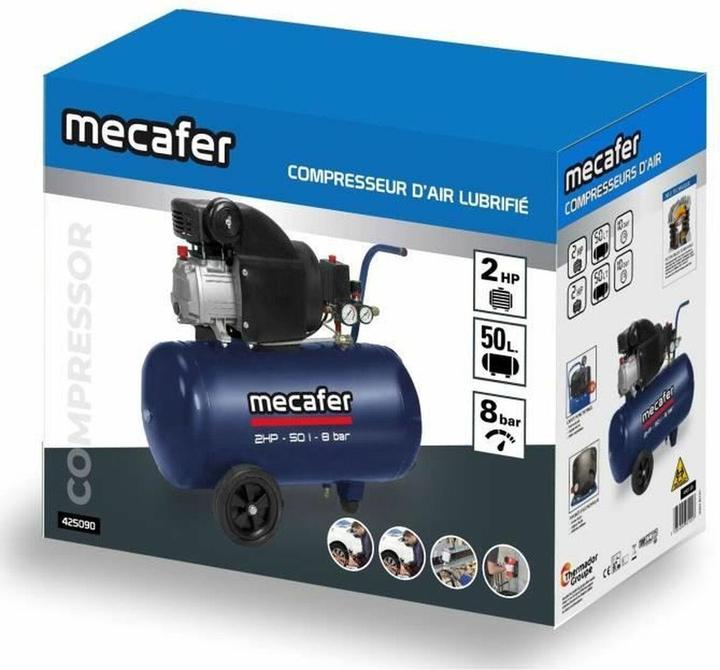 Actual product image Mecafer Luftkompressor (50 l, 8 bar)