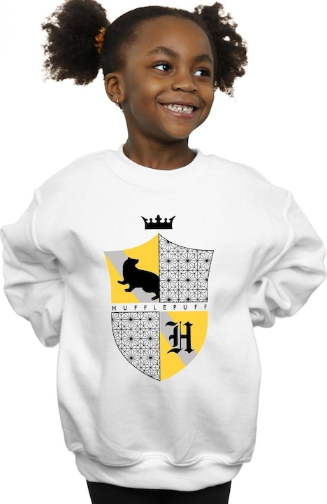 Image du produit - Sweat HUFFLEPUFF SHIELD - Fille (152, 158)