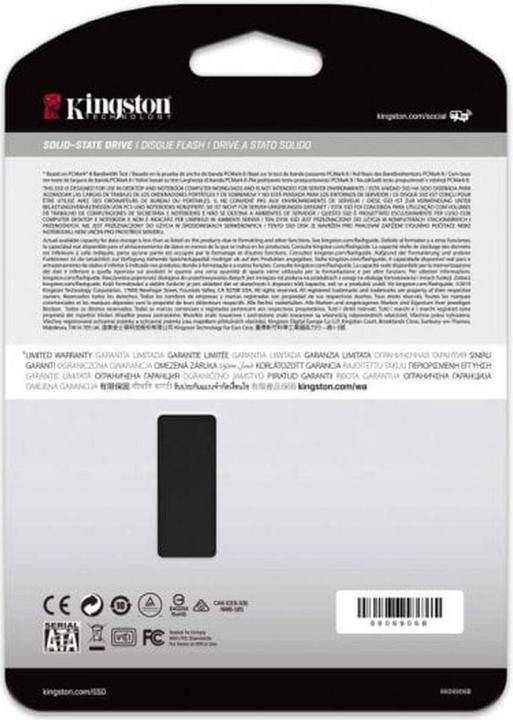 Image du produit Kingston KC600 (256 Go, 2.5")