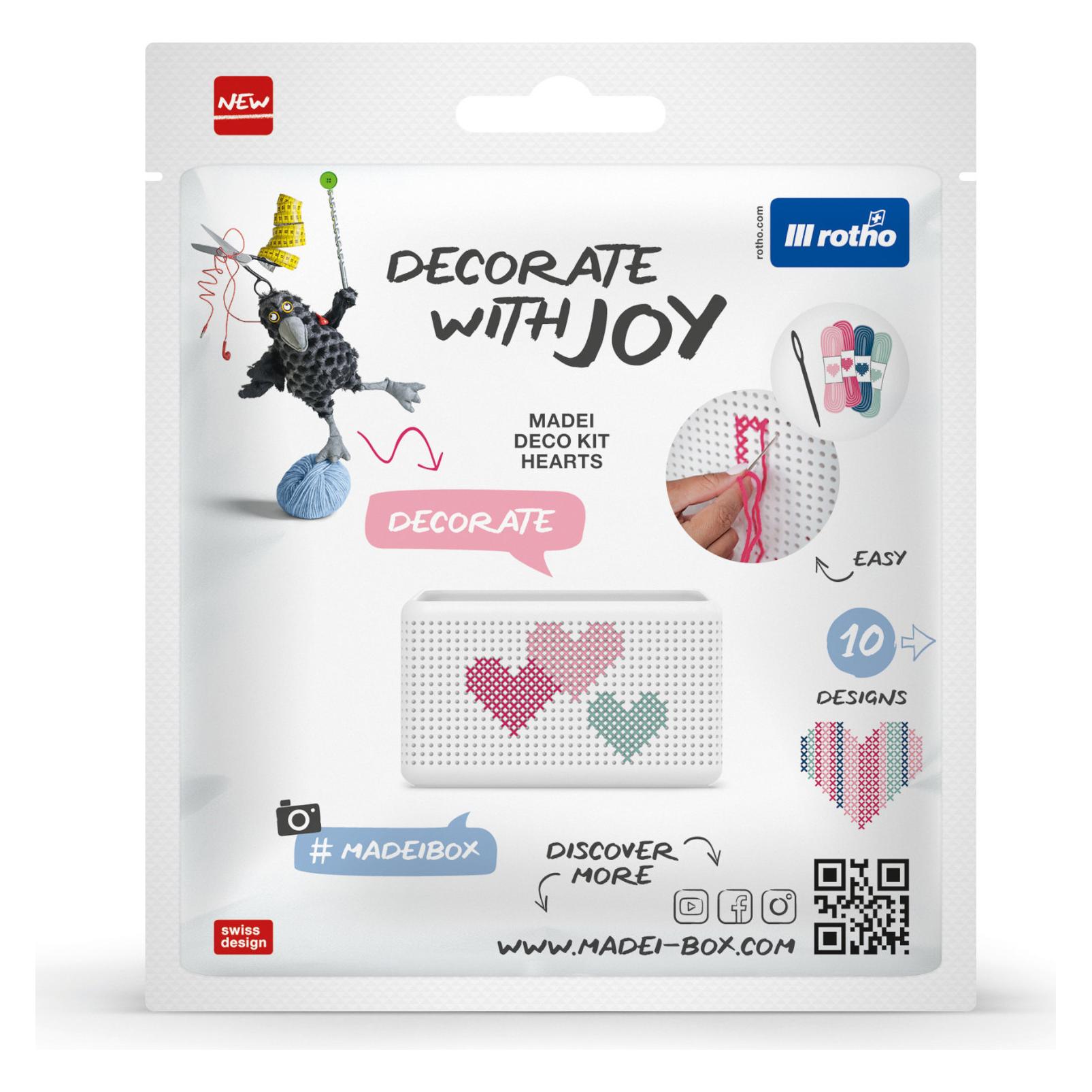 Rotho, Opbergdoos, Decoratieset (12 cm, 1x)