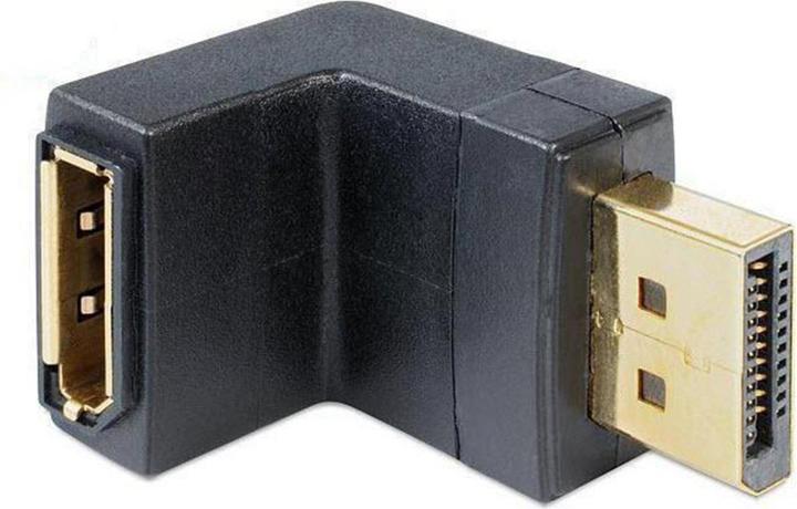 Produktbild Delock Displayport Adapter, 90ø gewinkelt (DP, 4 cm)