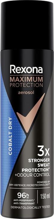 Image du produit Rexona Spray Déodorant Sec Cobalt Protection Maximale (Spray, 150 ml)