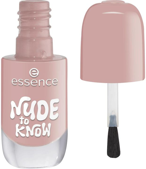 Produktbild essence Gel Nail Polish 30 NUDE to KNOW (30 nude TO KNOW, Nude, Gel-Effekt Nagellack)