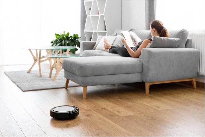 Produktbild Sencor SRV 1000SL robot vacuum 0.2 L Bagless Black, Silver